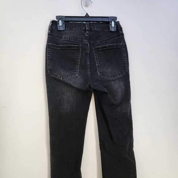 FreePeople Black Distressed Jeans Size 24 - Picture 7 of 9
